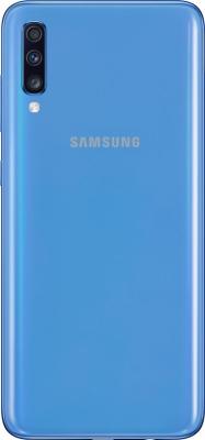 Refurbished Samsung galaxy A70. 128GB. Blauw. Lichte gebruikssporen.