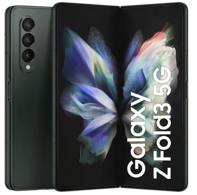 Refurbished Samsung Z Fold 3. 512Gb. Groen. Nieuwstaat.