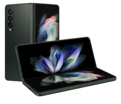 Refurbished Samsung Z Fold 3. 512Gb. Groen. Nieuwstaat.