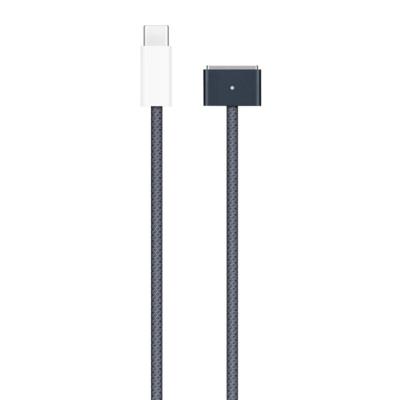 USB-C / Type-C naar Magsafe 3 gevlochten snellaaddatakabel, lengte: 2m (blauw) 