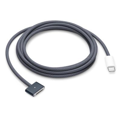 USB-C / Type-C naar Magsafe 3 gevlochten snellaaddatakabel, lengte: 2m (blauw) 