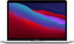 Nieuwe Macbook Pro 13inch Zilver, Apple M1, 8Gb Ram, 256Gb SSD Nieuw, geopende doos.