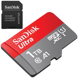 Refurbished Sandisk ULTRA 1TB Micro SD-card.