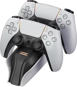 Refurbished Snakebyte Twin Charge PS5 controller - wit (Laadstation voor 2 PS5 controllers)