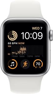 Nieuwe Apple Watch serie SE2 40mm. Zilver. Witte sportband. Nieuw.3