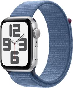Nieuwe Apple Watch serie SE2 44mm. Silver Winter Blue. Nieuw, geopende doos.