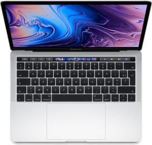 Refurbished Macbook Pro 13inch RETINA MET TOUCHBAR Silver , Intel Core I5 2.3Ghz, 16Gb Ram, INTEL IRIS PLUS 655 graphics 1536Mb , 256Gb SSD Nieuwstaat.